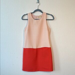 Chic Gianni Bini Pink and Red Colorblock Dress